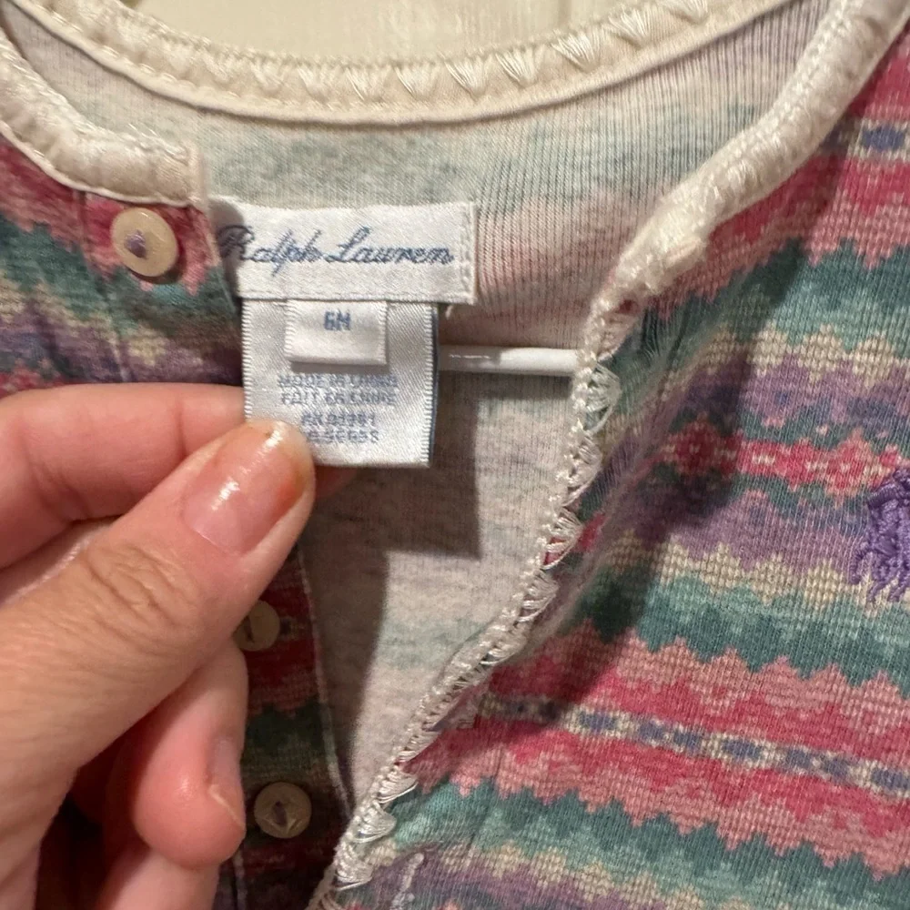 Ralph Lauren onesie
